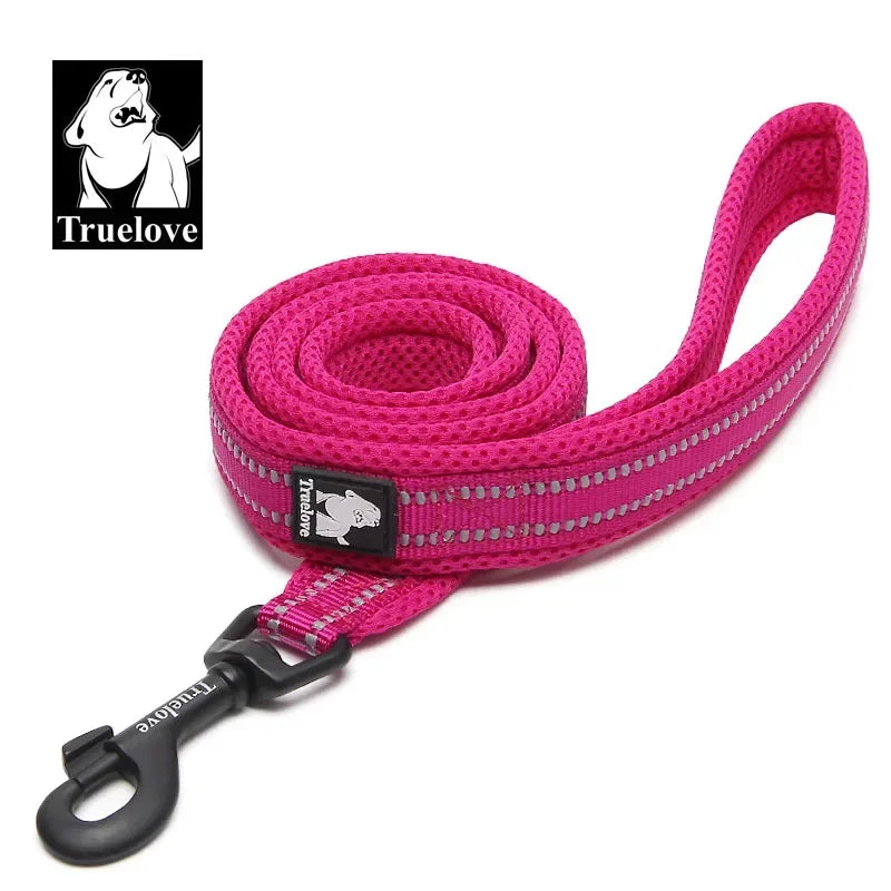 Soft Pet Leash Reflective Nylon Mesh Padded Puppy Large Dog or Cat Walking Training 11 Color