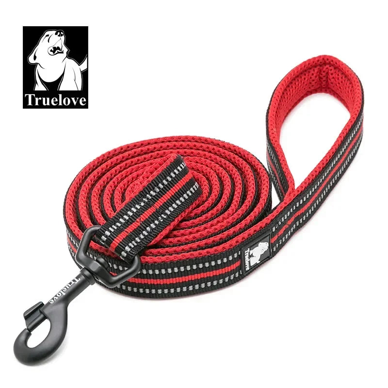 Soft Pet Leash Reflective Nylon Mesh Padded Puppy Large Dog or Cat Walking Training 11 Color