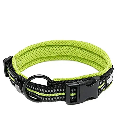 Truelove Pet Dog Collar Nylon Adjustable Webbing Padded Soft Reflective Durable Heavy Duty Training Custom Luxury Cat TLC5011