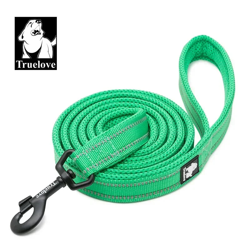 Soft Pet Leash Reflective Nylon Mesh Padded Puppy Large Dog or Cat Walking Training 11 Color