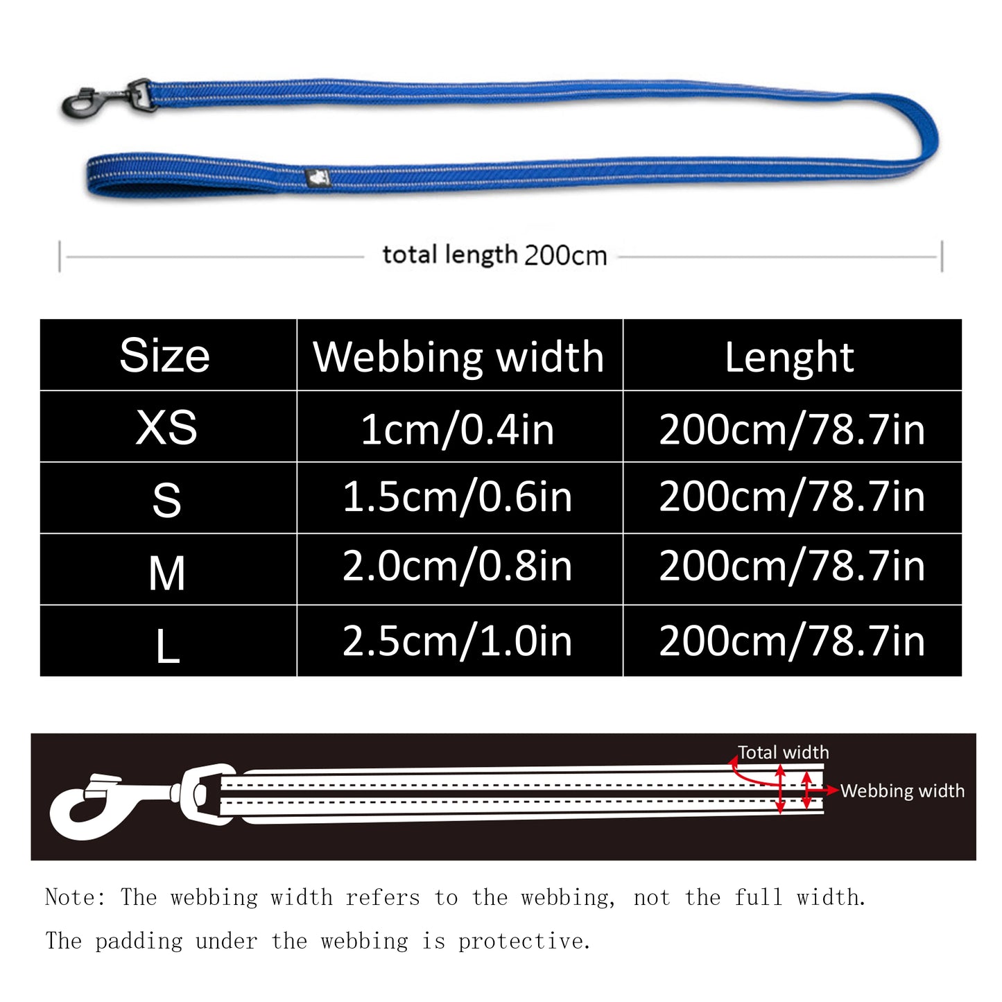 Soft Pet Leash Reflective Nylon Mesh Padded Puppy Large Dog or Cat Walking Training 11 Color