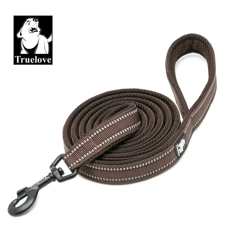 Soft Pet Leash Reflective Nylon Mesh Padded Puppy Large Dog or Cat Walking Training 11 Color